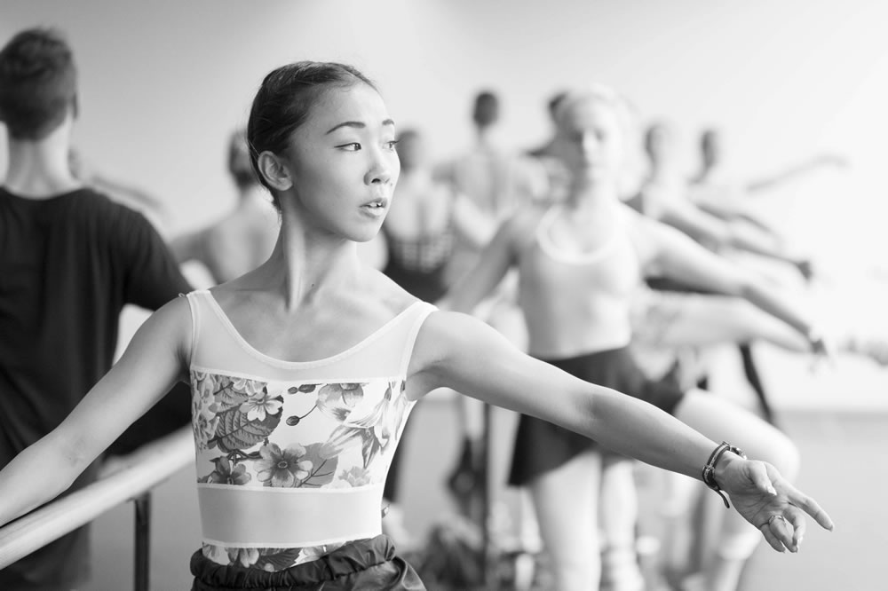 Ballerina in Class