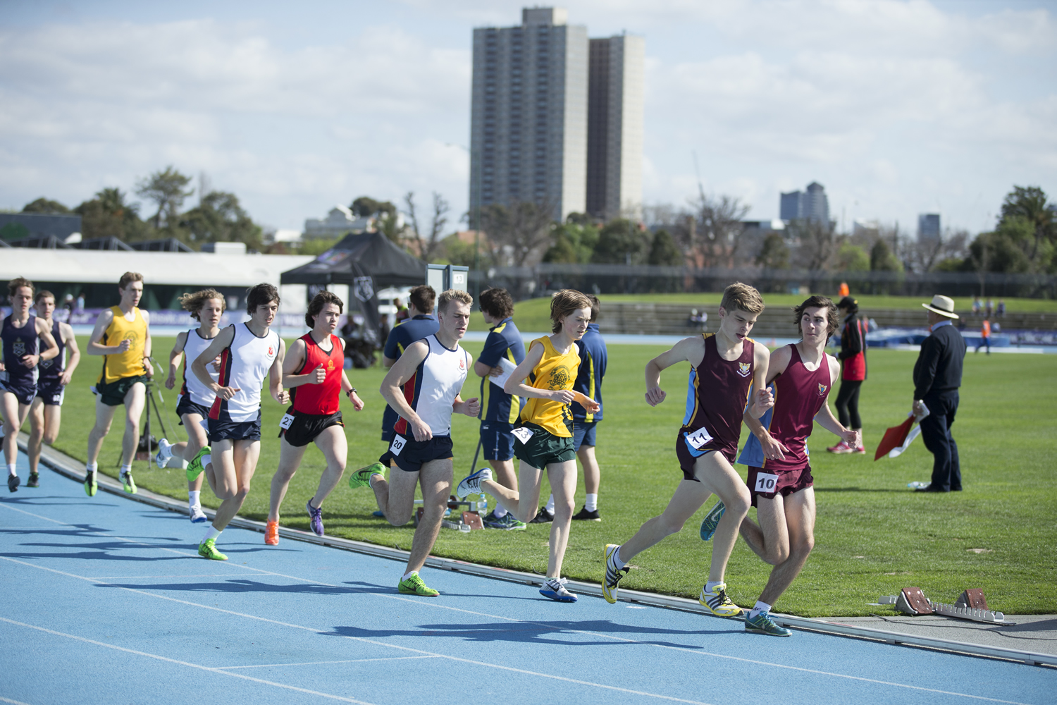 AGS Boys Athletics at Albert Park